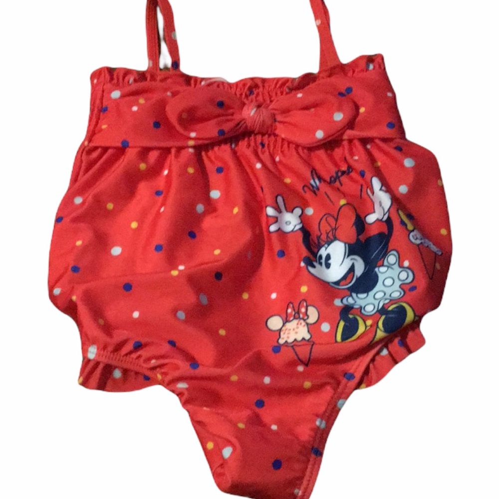 3/$12! Polka Dot Minnie Mouse Bathing Suit